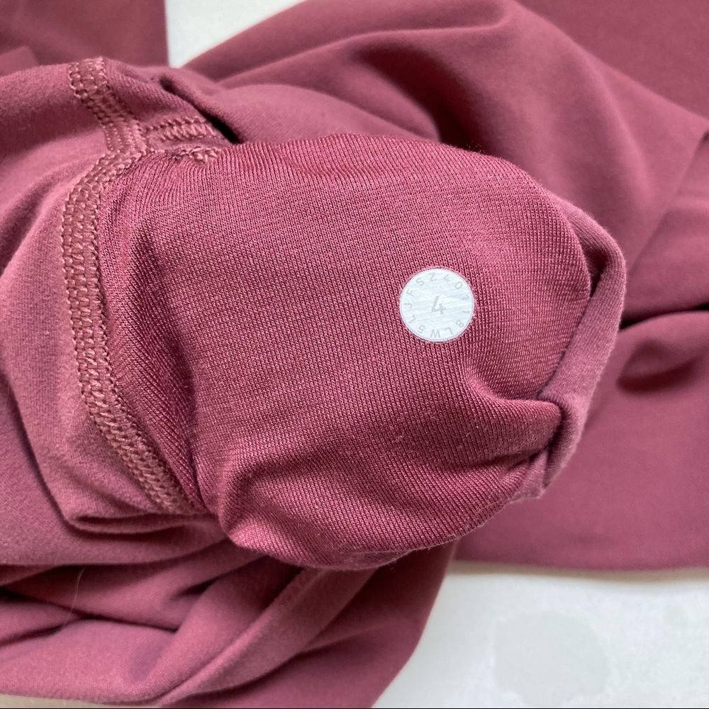 Align Pant, So Merlot 25” - Picture 5 of 8